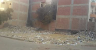 سيبها علينا".. شكوى من انتشار القمامة بشارع على حسن بالعبور 
