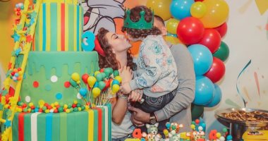 ما بشوف الفرحة إلا من عيونك.. ميريام فارس توجه كلمات رقيقة لابنها فى عيد ميلاده