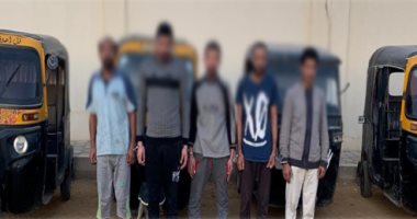 القبض على تشكيل عصابى تخصص فى سرقة مركبات "التوك توك" بالجيزة