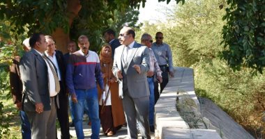 محافظ أسوان: مهلة أسبوع لإزالة الإشغالات بالحديقة النباتية