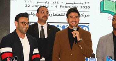 محمود تريزيجيه يتألق فى معرض القاهرة الدولى للكتاب 2020