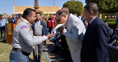 محافظ أسيوط يفتتح فعاليات المهرجان الرياضي الكشفي الأول 