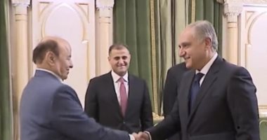سفير مصر باليمن يبحث مع رئيس المجلس الانتقالي تطورات الأزمة اليمنية