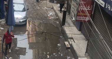 شكوى من انتشار مياه الصرف الصحى بشارع عبدالعزيز فى شبين القناطر