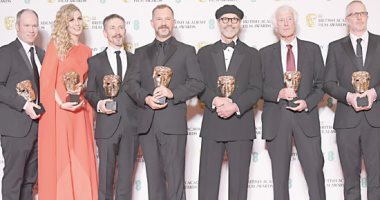 فى دورتها الـ73..1917يهيمن على جوائزbafta..خواكين فينيكس أفضل ممثل بدوره فى فيلم الجوكر..ورينيه زيلويجر أفضل ممثلة فى فيلمJudy..بطلJokerينتقد غياب التنوع العرقى بالحفل وIrishmanخالى الوفاض رغم ترشحه لـ10جوائز
