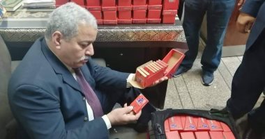صور... مطار الأقصر يضبط محاولتى تهريب شيكولاتة منشطة جنسيا قادمة من تركيا  