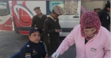 أمن أسيوط ينظم حملة للتبرع بالدم بمشاركة ضباط وأفراد قوات الأمن