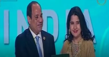 رائدة الأعمال الهندية هاربين أرورا: مقابلتى بالرئيس السيسى علامة خير