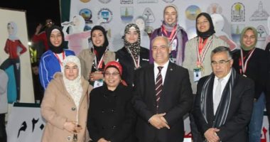 جامعة المنوفية تحصد الميدالية الذهبية فى الشعر العامى بأسبوع فتيات الجامعات