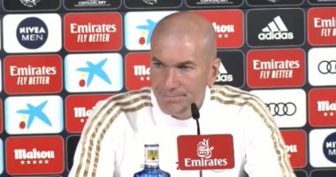 زيدان قبل مباراة أوساسونا ضد ريال مدريد: لا تنسوا كل شىء بسبب خسارة