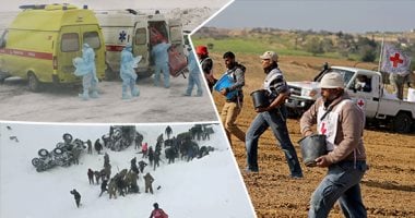 صور.. العالم هذا المساء.. تحطم طائرة وانشطارها إلى 3 أجزاء أثناء هبوطها فى مطار إسطنبول وانهيار جليدى شرق تركيا يقتل العشرات.. طوارئ فى روسيا مع وصول طائرة تقل مواطنيها بمدينة ووهان الصينية