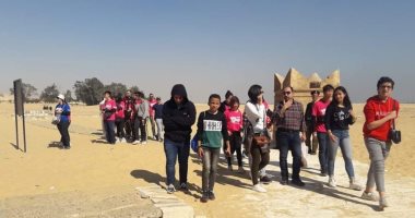 آثار تونا الجبل بالمنيا تستقبل وفداً سياحياً من أوكرانيا وتايوان (صور)
