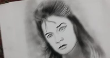 قارئ يشارك "صحافة مواطن" برسومات فنية للراحلة نادية لطفى