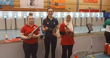 نهال طارق تحصد برونزية بطولة هولندا للرماية