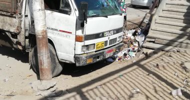 شكوى من انتشار القمامة وتهالك أعمدة الإنارة بشارع ترعة الجبل بالمطرية