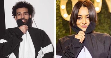 لابسه زى فخر العرب.. راندا البحيرى بـ"ترنج" محمد صلاح