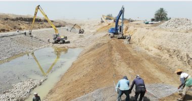  رى أسوان: إستئناف العمل فى تأهيل ترعة الرديسية بهدف ترشيد مياه الري