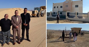 "قطار تنمية سيناء لا يتوقف".. خدمات جديدة ومشروعات لخدمة أهالى "الحسنة" بوسط سيناء.. فتح طريق أغلقته الرمال بطول 24 كيلو متر.. إنشاء 3 مدارس تعليم أساسى وثانوى وصناعى.. ورفع كفاءة منازل وبناء أخرى بالقرى.. صور