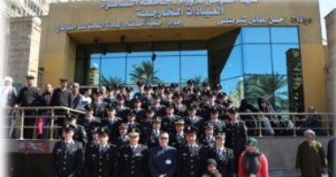 صور.. ضباط وطلاب أكاديمية الشرطة يتبرعون بدمائهم لمرضى معهد الأورام