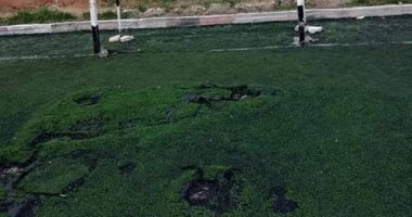 شكوى من سوء أرضية ملعب مركز شباب الشوامى ببلقاس بالدقهلية