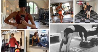 7 مشاهير عندهم جيم فى البيت.. فيكتوريا بيكهام وكلوى كاردشيان أبرزهم