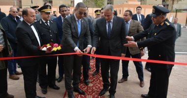 صور.. محافظ الفيوم يفتتح تطوير قسم مرور أبشواي