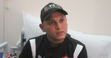 إدارة الزمالك تستقبل سعد محمد وتتمنى له الشفاء العاجل.. صور