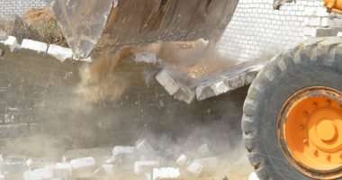 ازالة 242 حالة تعد على أرضى الدولة فى محافظة بنى سويف 