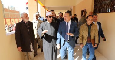 محافـظ المنوفية يفتتح المعهد الأزهرى والملعب الخماسى ببركة السبع.. صور