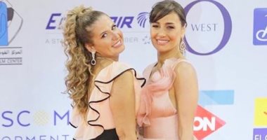 حلا شيحة بصحبة شقيقتها هنا لأول مرة بدراما رمضان