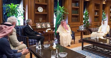 عادل الجبير يستقبل الكاتب الفرنسى برينارد هنرى ليفى بالسعودية