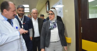 جولات وزيرة الصحة على مستشفيات الأقصر قبل تطبيق التأمين الصحى الشامل
