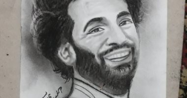 قارئ يشارك ببورترية لـ"صلاح" يحمل اسم مولودته كيان
