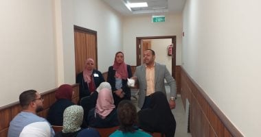مستشفيات جامعة حلوان ترفع حالة الاستعداد للوقاية من فيروس كورونا ..صور