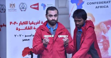 "صور" .. مصر في المجموعة الثانية لبطولة إفريقيا لفرق الريشة الطائرة