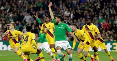 ريال بيتيس ضد برشلونة.. البارسا يقلب الطاولة ويتقدم 3-2 وطرد نبيل فقير