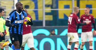 ملخص واهداف مباراة الانتر ضد ميلان فى الدوري الايطالي