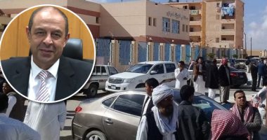 "الصحة": مطروح آمنة ومؤمنة تمامًا من فيروس كورونا.. علاء عيد: إنشاء ملفات صحية لـ700 نزيل بمعسكر الحجر الصحى بمطروح.. ويؤكد: اكتشاف إصابتين بـ"فيروس B".. توفير الرعاية لـ 8 سيدات حوامل.. وتخصيص 9 عيادات للفحص