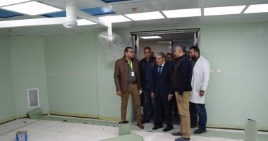 صور.. تطوير مستشفى التأمين الصحى بالمنيا لرفع كفاءة الخدمة الصحية المقدمة