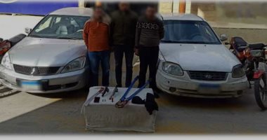 سقوط 3 عاطلين كونوا تشكيلا عصابيا لسرقة السيارات بدمياط