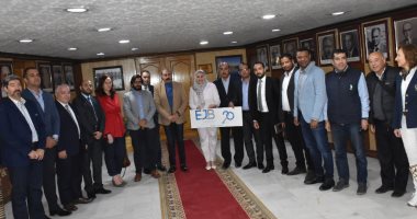 محافظ أسوان يلتقى بوفد الجمعية المصرية لشباب الأعمال.. اعرف التفاصيل