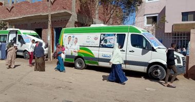 صحة المنيا تنظم قافلة طبية لقرية بنى وركان بمركز العدوة