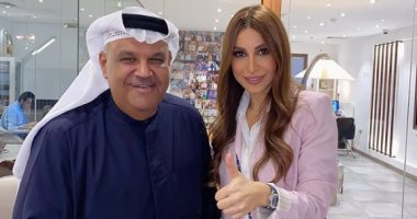 يارا تظهر مع نبيل شعيل في كواليس تسجيل أوبريت "صنّاع الأمَل".. صورة