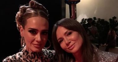 Adele تخطف الأنظار فى After-Party الأوسكار باللون الذهبى.. أحدث ظهور لها