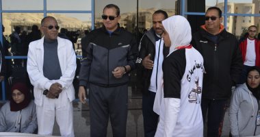 صور.. انطلاق ماراثون أسبوع الجامعات الأول فى سوهاج بمشاركة 600 متسابق