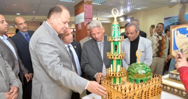 فيديو وصور.. تفاصيل مسابقة الجمهورية لتكنولوجيا الصناعة ومعرض المنتجات فى أسيوط