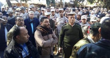 تشييع جنازة الشهيد مجند على الكفراوى بمسقط رأسه فى أشمون بالمنوفية