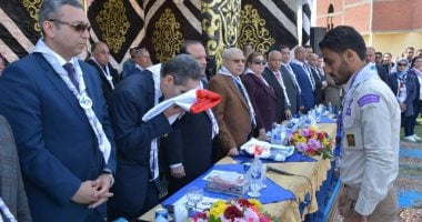 محافظ الغربية ورئيس جامعة طنطا يفتتحان المهرجان الكشفى الـ 15 لجوالى الكليات