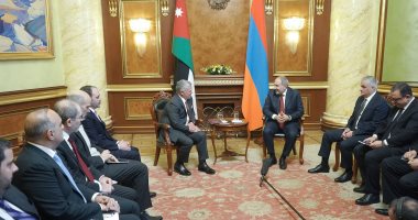 ملك الاردن يبحث مع رئيس الوزراء الأرمينى العلاقات بين البلدين 