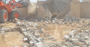 إزالة 340 حالة تعد على أراضي الدولة ببني سويف